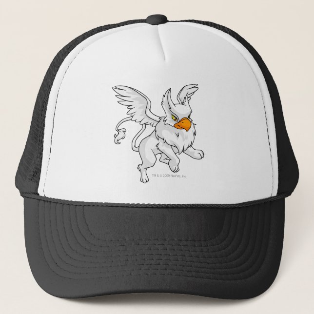 Eyrie White Trucker Hat (Front)