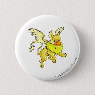 Eyrie Yellow 6 Cm Round Badge