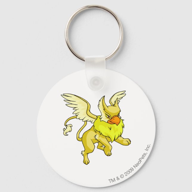 Eyrie Yellow Key Ring (Front)