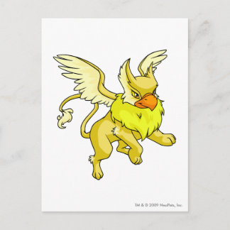 Eyrie Yellow Postcard