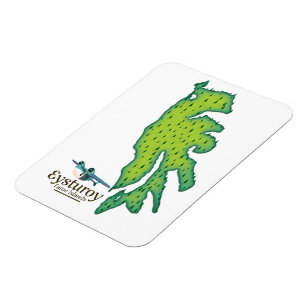 Eysturoy Faroe Islands Travel map Magnet