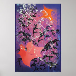 Eyvind Earle -  Autumn Leaves - 1982; United State Poster