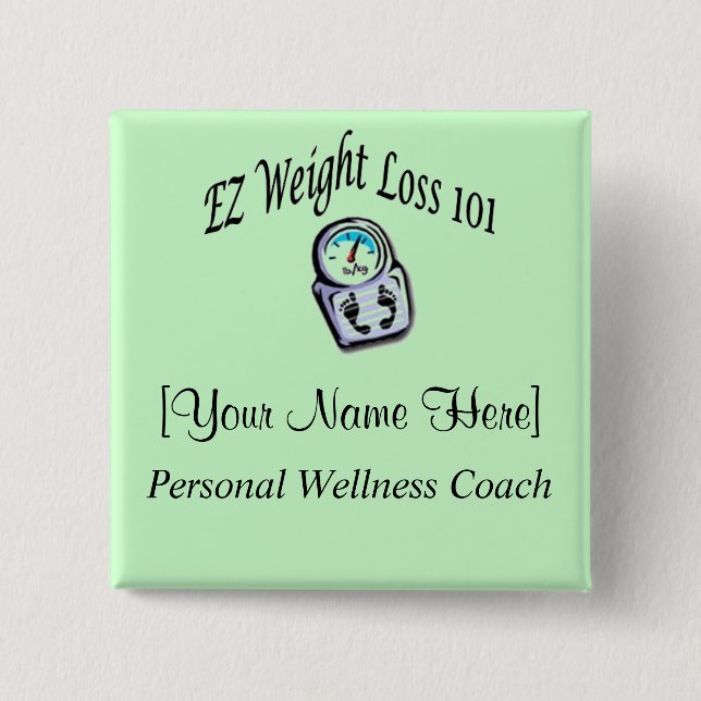 EZ Weight Loss 101 - Name Badge (Front)