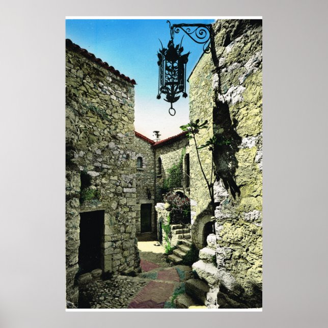 Eze, Alpes Maritime Poster (Front)