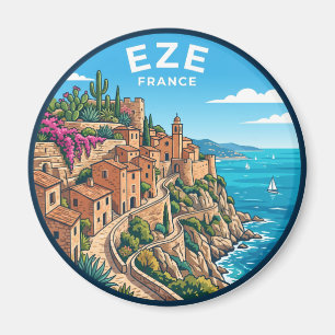 Eze France Magnet