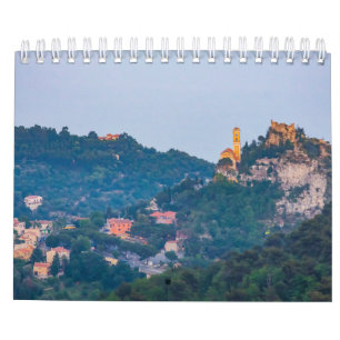 Eze Mediaeval Village, French Riviera Calendar