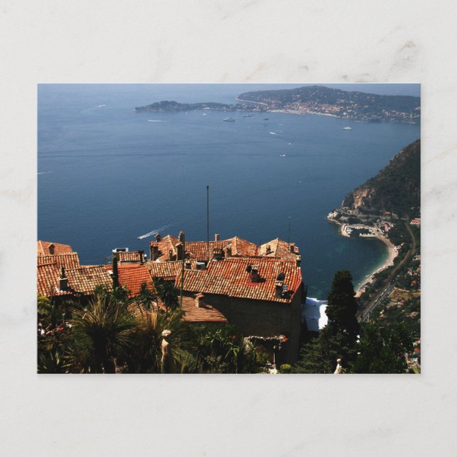 eze, Provence postcard (Front)