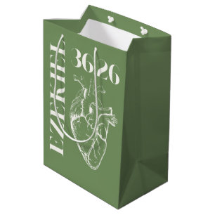 Ezekiel 36:26 Spiritual Journey Christian Prayer Medium Gift Bag