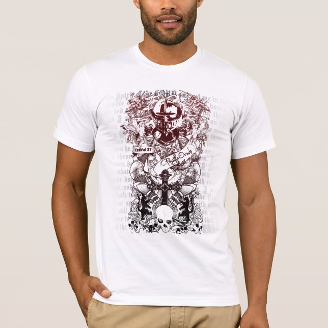 Ezekiel 37- Army of Bones T-Shirt (Front)