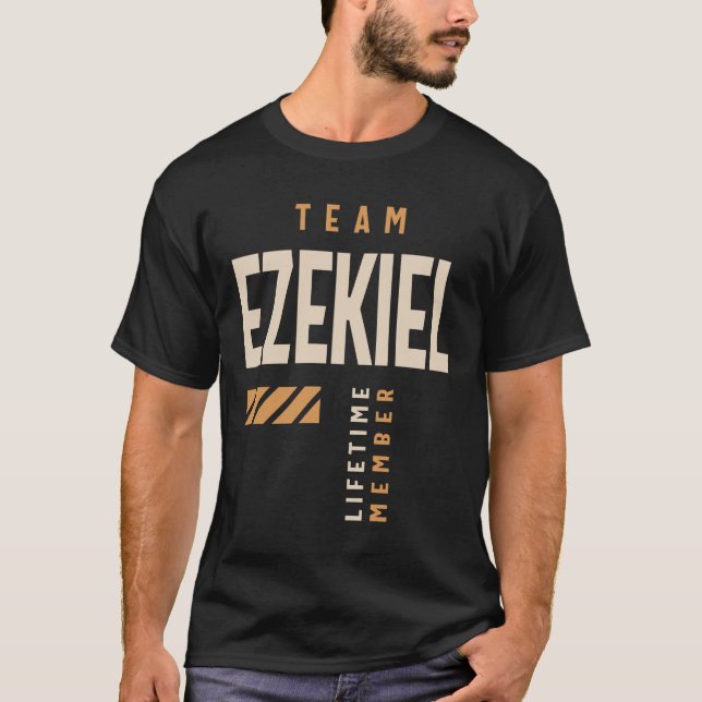 Ezekiel Personalised Name - Funny Ezekiel  T-Shirt (Front)