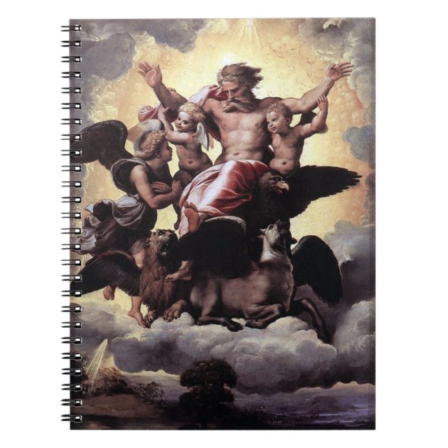 Ezekiel's Vision - Raphael - 1518 Notebook (Front)