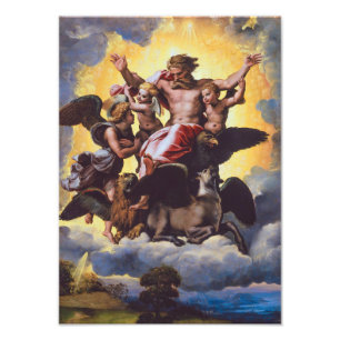 Ezekiel's Vision   Raphael   Photo Print