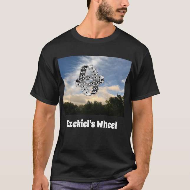 Ezekiel's Wheel at Sunset T-Shirt (Front)