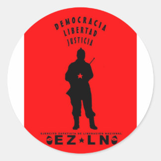 ezln classic round sticker