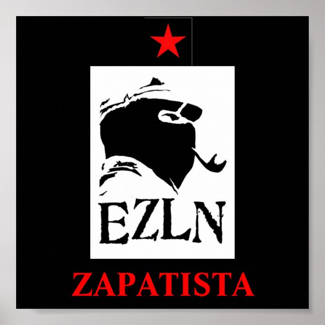 ezln zapatista poster (Front)