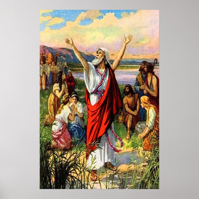 Ezra 8 Ezra Prays for God's Help poster (Front)