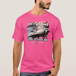 F102 Delta Dagger interceptor aircraft T-Shirt