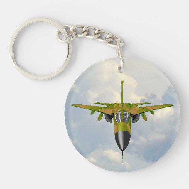 F111 IN YOUR FACE KEY RING (Front)