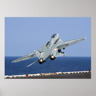F14 Catapults Into The Sky Poster