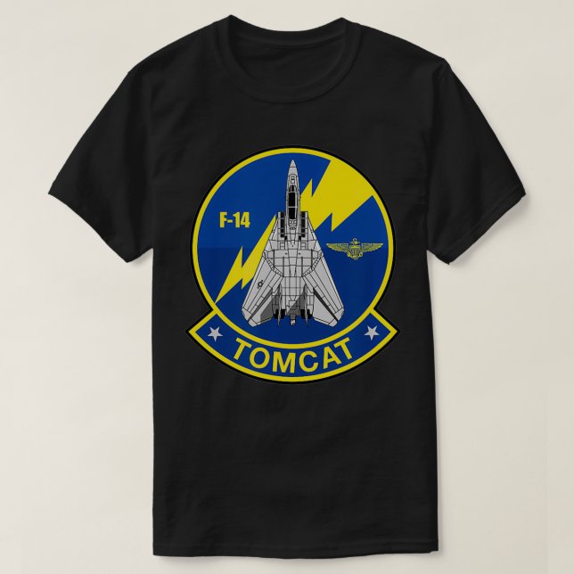 F14 Tomcat Patch2  T-Shirt (Design Front)