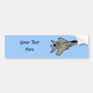 F15 Fighter Design Bumper Sticker