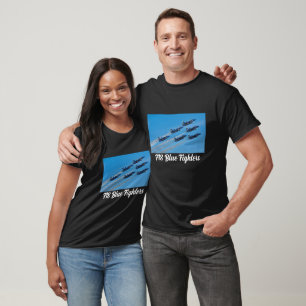 F18 Blue Fighters Aeroplane T-Shirt
