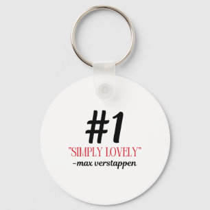 F1 Max Simply Lovely Sticker Key Ring