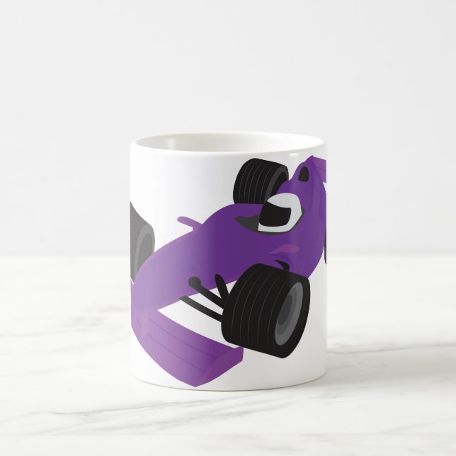 F1 Race Car Coffee Mug (Center)