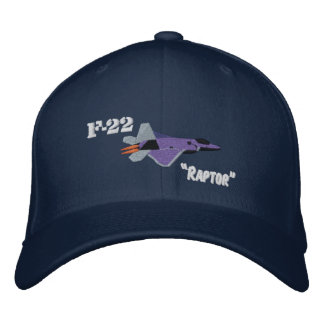 F22 Raptor Embroidered Hat