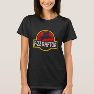 F22 Raptor Fighter Jet Pilot Aeroplane 4th Of July T-Shirt