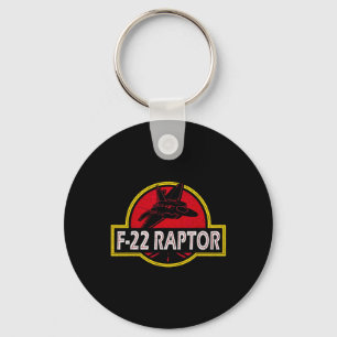 F22 Raptor Fighter Jet Pilot Airplane 4th Of July  Key Ring