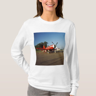 F2G-1D Super Corsair aeroplane at an air show in T-Shirt