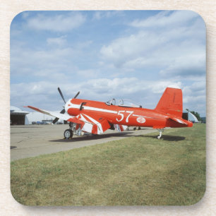 F2G-1D Super Corsair aeroplane at the air show in Coaster
