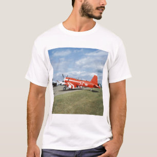 F2G-1D Super Corsair aeroplane at the air show in T-Shirt