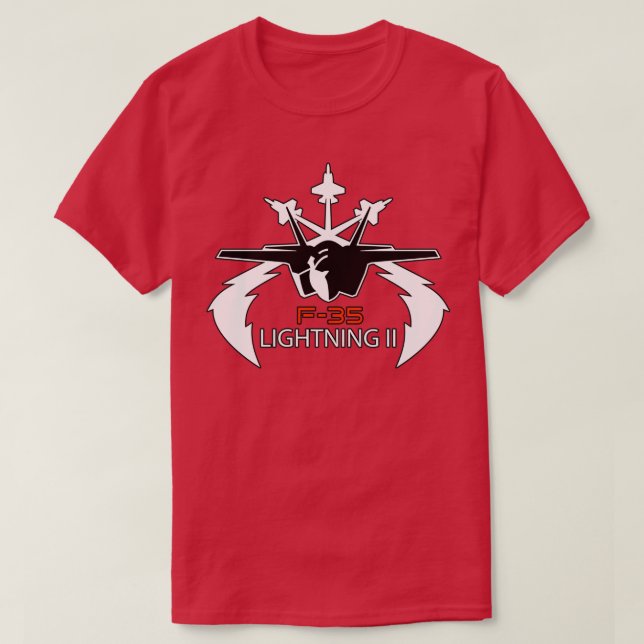 F35 Lightning II  T-Shirt (Design Front)