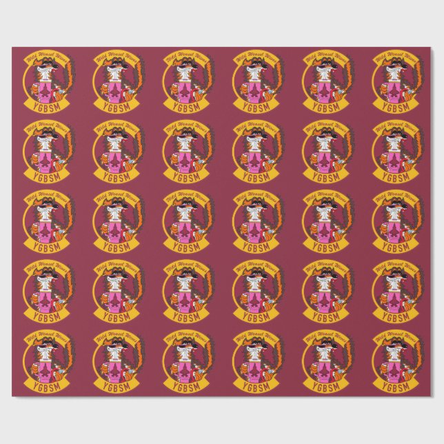 F35 Wild Weasel Wives Wrapping Paper (Flat)