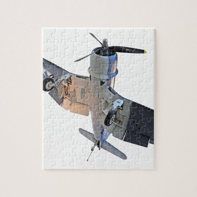 F4 Corsair Fighter Jigsaw Puzzle (Vertical)