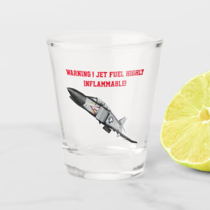 F4 Navy Phantom  Shot Glass