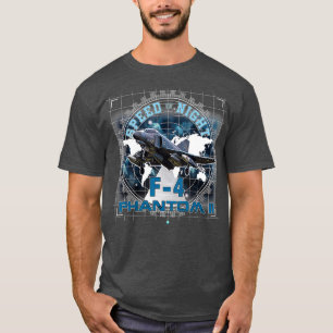 F4 Phantom Jet Vintage Machine Veteran Pilot T-Shirt