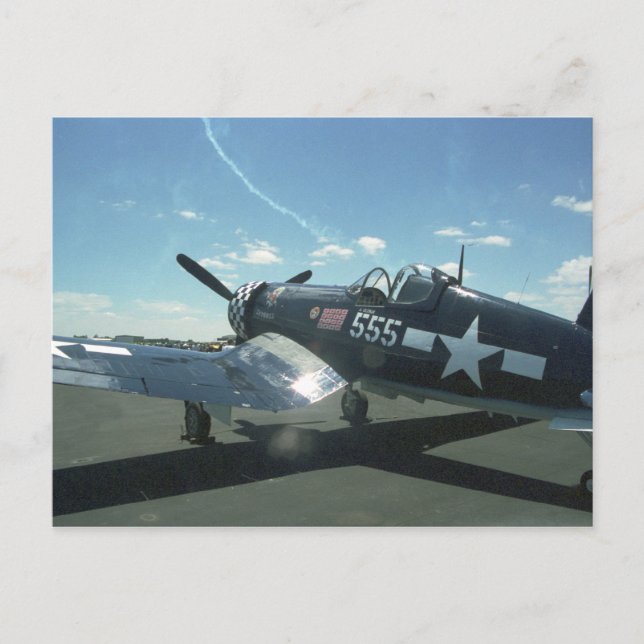 F4U-1 Corsair Postcard (Front)