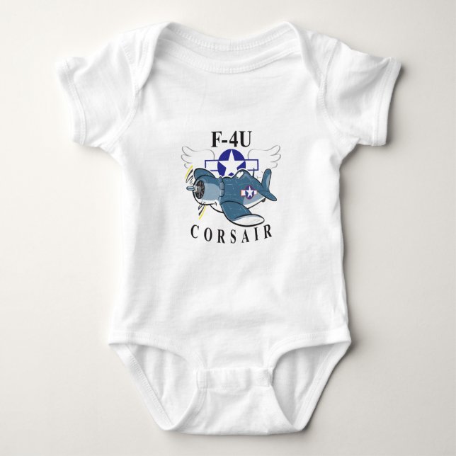 f4u corsair baby bodysuit (Front)