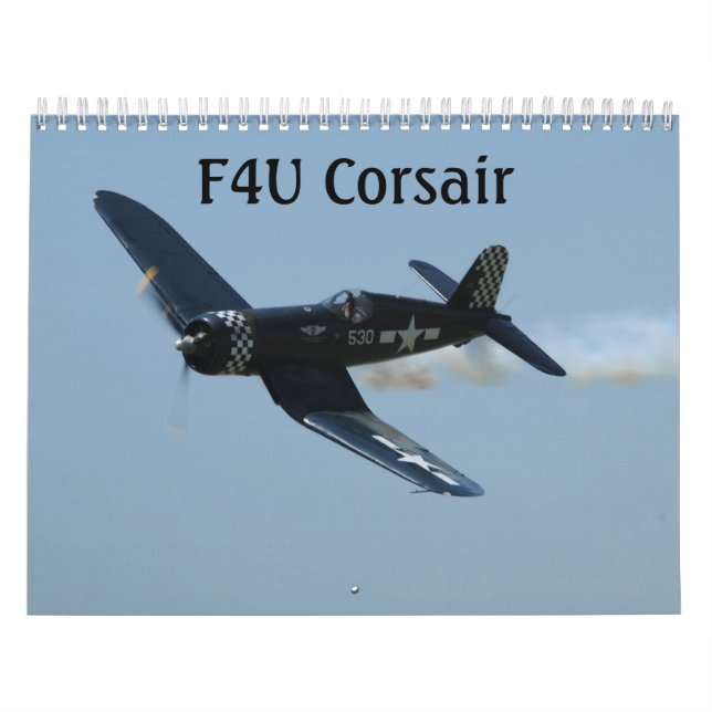 F4U Corsair  Calendar (Cover)