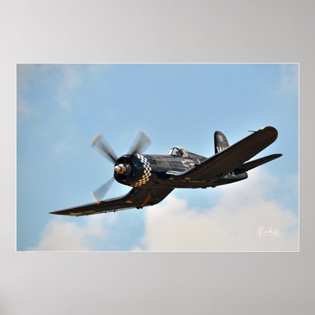 F4U Corsair GullWing Poster (Front)