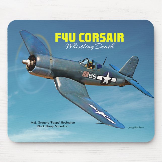 F4U Corsair Mouse Mat (Front)
