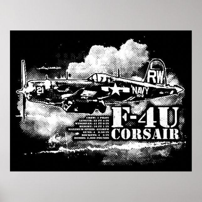 F4U CORSAIR POSTER (Front)