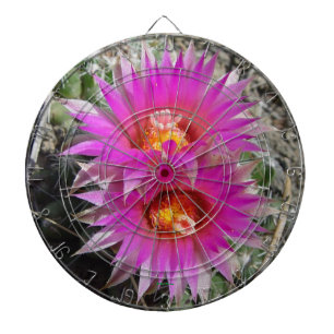 F5 Ball Cactus Flowers "Escobaria vivipara" Dartboard