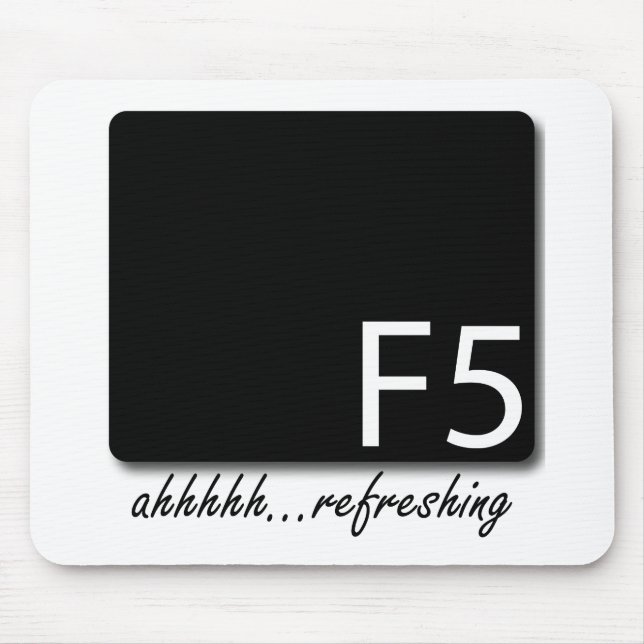 F5 Refreshing Mouse Mat (Front)