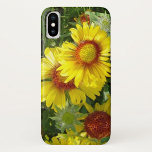 F6 Yellow Wildflowers Gaillardia iPhone X Case