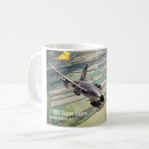  F-100 Super Sabre Coffee Mug