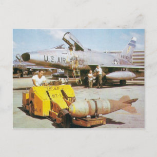 F-100 Super Sabre Postcard